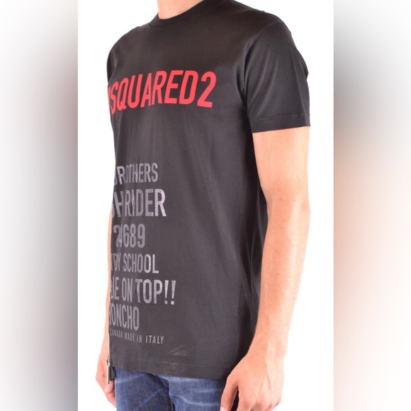 Dsquared2 T-shirt with a printed logo Sz L - Picture 3 of 8